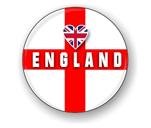 Love England large badge